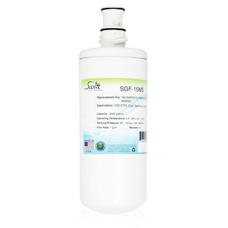 Swift Green Filters SGF-15MS Replacement for 3M HF15-MS by Swift Green Filters SGF-15MS